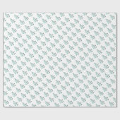 kerstbomen KiniArt Cadeaupapier (Vlak)