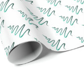 kerstbomen KiniArt Cadeaupapier (Rol Hoek)