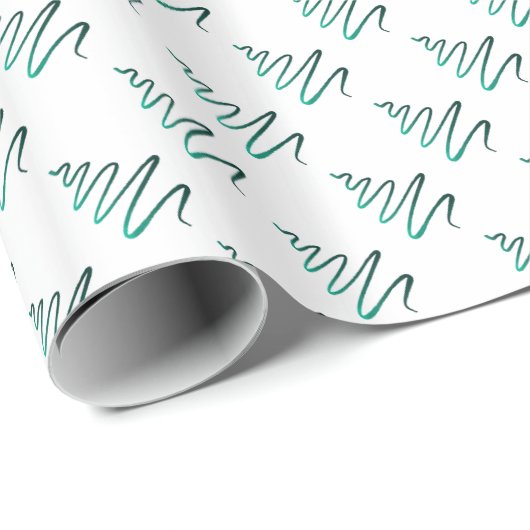 kerstbomen KiniArt Cadeaupapier (Rol Hoek)