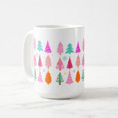 kerstbomen koffiemok (Voorkant links)
