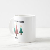 Kerstbomen  koffiemok (Voorkant links)
