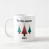 Kerstbomen  koffiemok (Links)