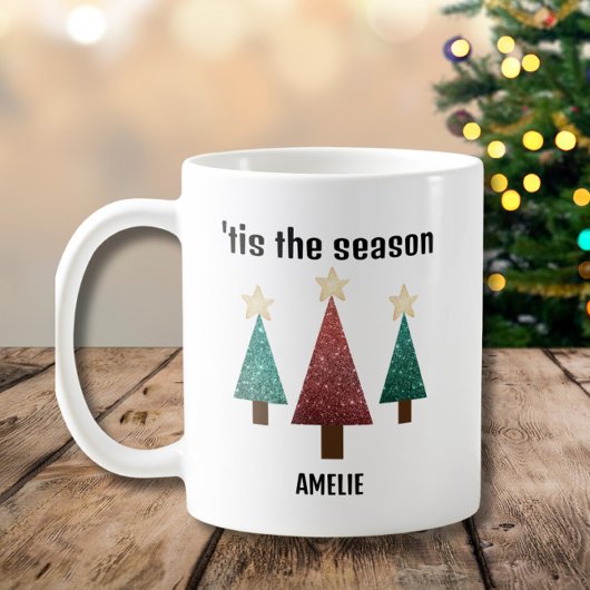 Kerstbomen  koffiemok