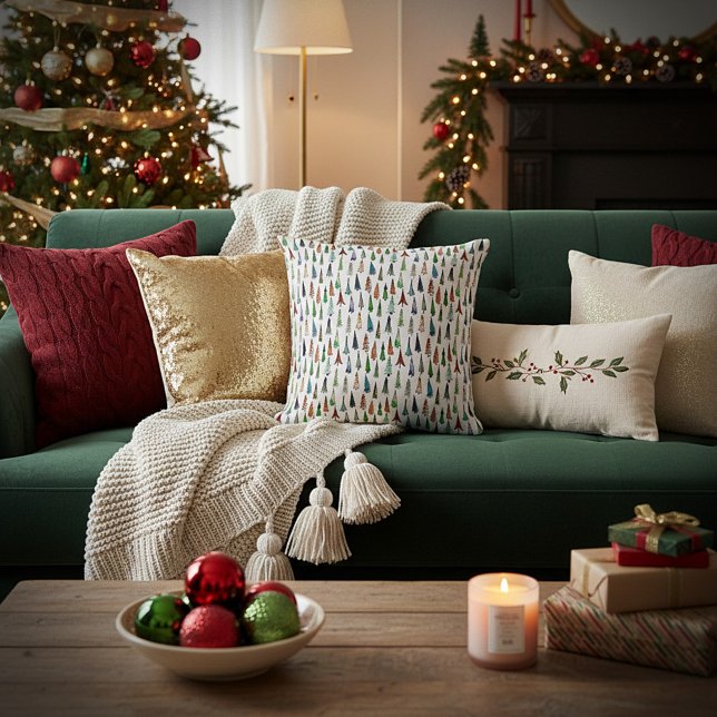 Kerstbomen  kussen (Creator heeft geüpload)