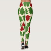 kerstbomen leggings (Achterkant)