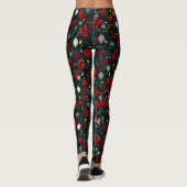 kerstbomen Leggings kerstbomen kostuums (Achterkant)