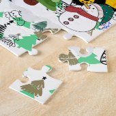 kerstbomen legpuzzel (Zijkant)