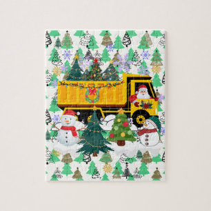kerstbomen legpuzzel