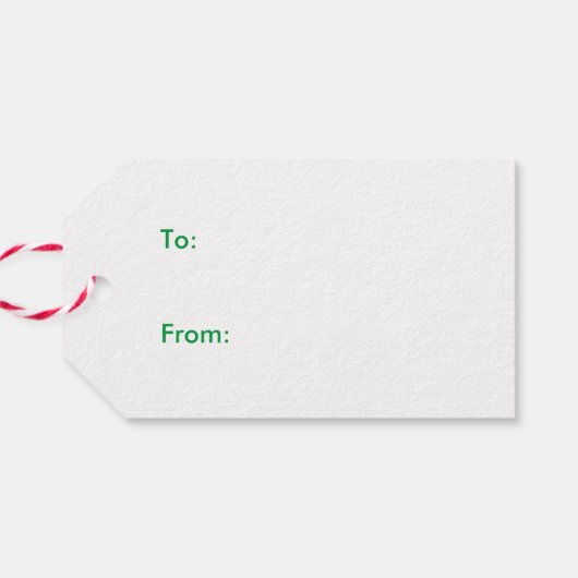 Kerstbomen, mag je dag wel lekker zijn cadeaulabel (Achterkant Horizontaal)