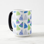 kerstbomen magische mok (Voorkant links)