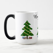 kerstbomen magische mok (Links)