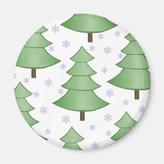 Kerstbomen magneet (Voorkant)