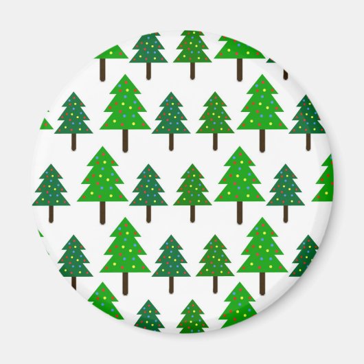 kerstbomen magneet (Voorkant)
