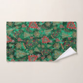 Kerstbomen Malachite Holiday Towel Bad Handdoek (Handdoek)