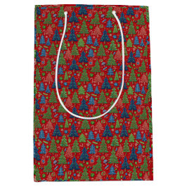 kerstbomen medium cadeauzakje