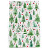 kerstbomen medium cadeauzakje (Achterkant)