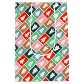 kerstbomen medium cadeauzakje (Achterkant)