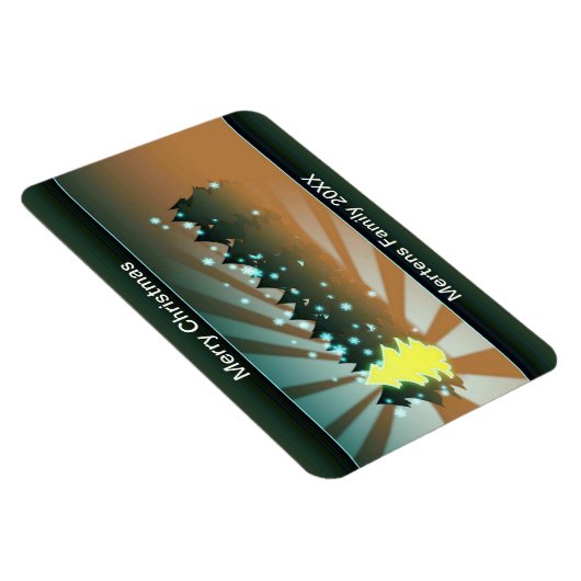 kerstbomen met Gele groene flexibele flexibiliteit Magneet (Rechterzijde)