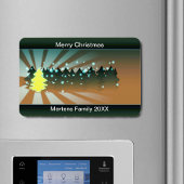 kerstbomen met Gele groene flexibele flexibiliteit Magneet