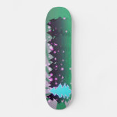 kerstbomen met groene tassen skateboard (Voorkant)