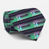 kerstbomen met groene tassen stropdas (Opgerold)