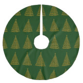 kerstbomen met kerstboomrokken kerstboom rok (Voorkant)