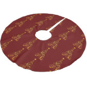 kerstbomen met kerstboomrokken kerstboom rok (Gekanteld)