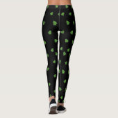 kerstbomen met mousserende smaak leggings (Achterkant)