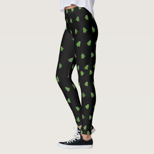 kerstbomen met mousserende smaak leggings (Links)