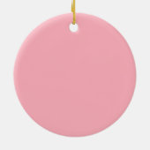 Kerstbomen Moderne Geometrische Pinks Blues Keramisch Ornament (Achterkant)