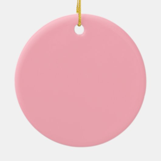 Kerstbomen Moderne Geometrische Pinks Blues Keramisch Ornament (Achterkant)
