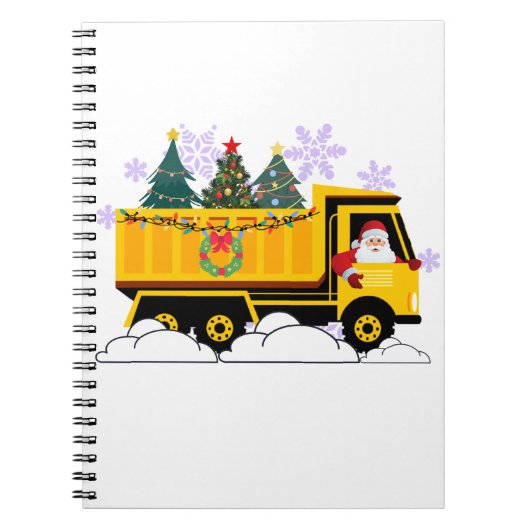 kerstbomen notitieboek (Voorkant)