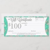 Kerstbomen op Munt - Eigen cadeaubon (Achterkant)