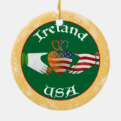 Kerstbomen Ornament Decoratie Ierland Verenigde St (Achterkant)