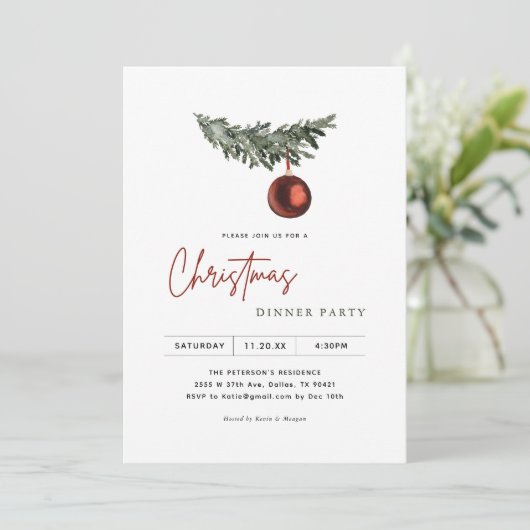 Kerstbomen Ornament kerstfeest Kaart (Staand voorkant)