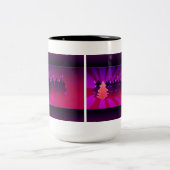 kerstbomen, Paars Tweekleurige Koffiemok (Center)