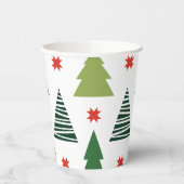 kerstbomen papieren bekers (Links)