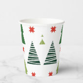 kerstbomen papieren bekers (Rechts)