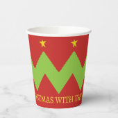 kerstbomen papieren bekers (Links)