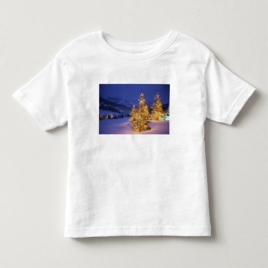 Kerstbomen, Park City, Wastch-gebergte, Kinder Shirts (Voorkant)