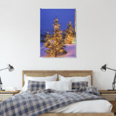 Kerstbomen, Park City, Wastch Mountains, 2 Canvas Afdruk (Insitu (Slaapkamer))