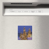 Kerstbomen, Park City, Wastch Mountains, 2 Magneet (Insitu (Vaatwasser))