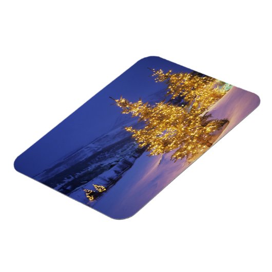 kerstbomen, Park City, Wastch Mountains, Magneet (Linkerzijde)