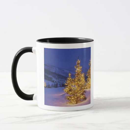 Kerstbomen, Park City, Wastch Mountains, Mok (Links)