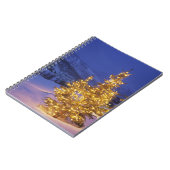 kerstbomen, Park City, Wastch Mountains, Notitieboek (Linkerzijde)