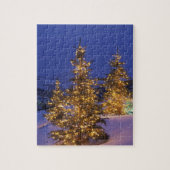 kerstbomen, Park City, Wastgebergte, 2 Legpuzzel (Verticaal)