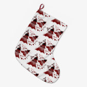 Kerstbomen Patroon Grote Kerstsok (Voorkant (Hangend))