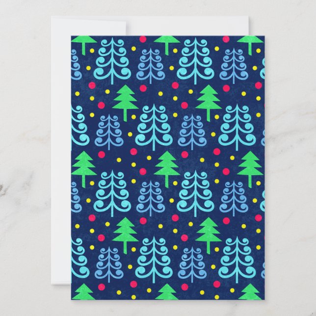 Kerstbomen Pattern (Voorkant)