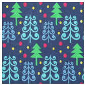 Kerstbomen Pattern Stof (Swatch)