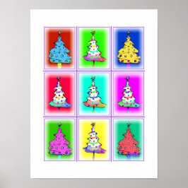 Kerstbomen: Poster